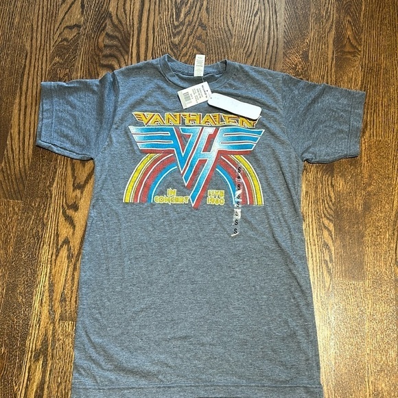 Tops - Live Nation retro Van Halen concert Tee